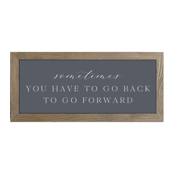 16x7 Thin Oak | Charcoal Canvas