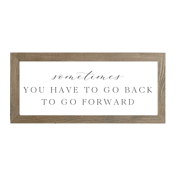 16x7 Thin Oak | White Canvas