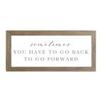 16x7 Thin Oak | White Canvas