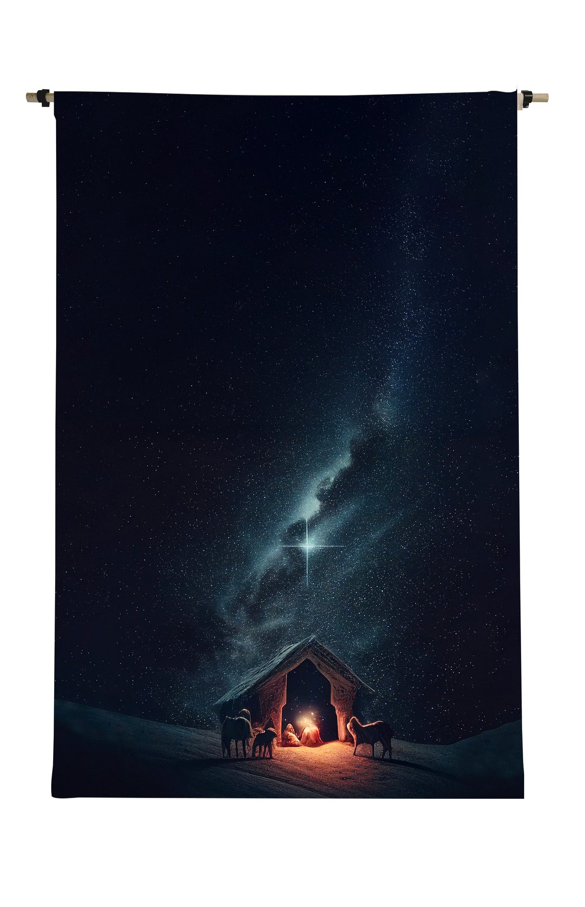 Starry Nativity Scroll