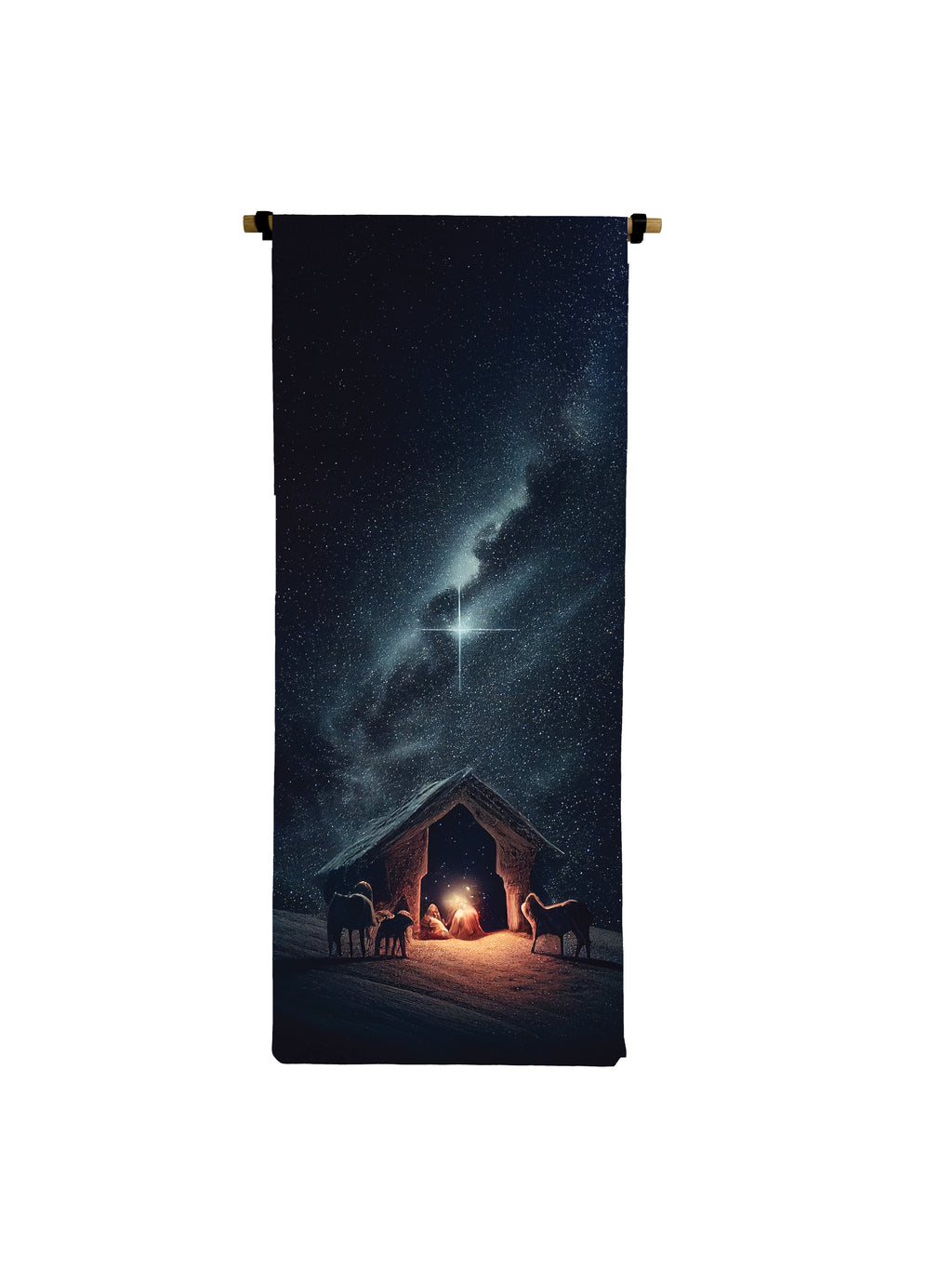 Starry Nativity Scroll