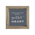 8x8 Thin Oak | Charcoal Canvas