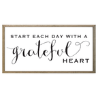 35x18 Thin Oak | White Canvas