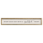 41x7 Thin Oak | Natural Canvas