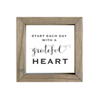 8x8 Thin Oak | White Canvas