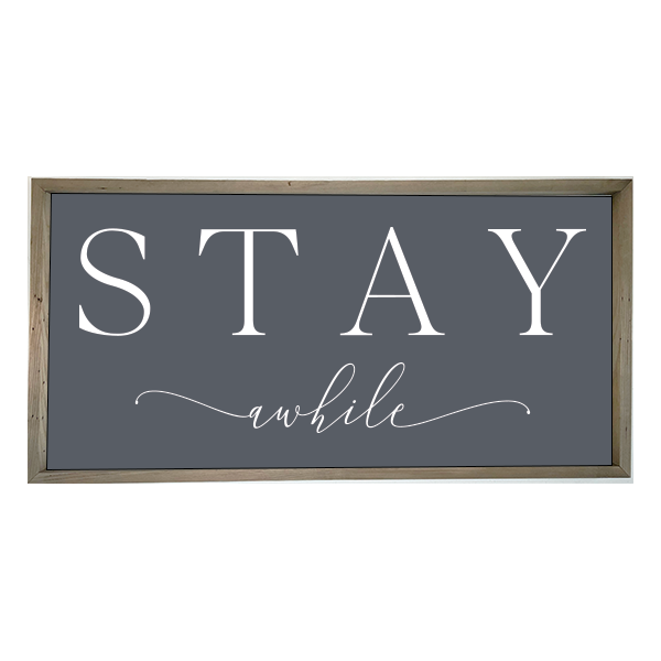 24x48 Thin Oak | Charcoal Canvas