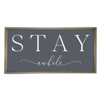 24x48 Thin Oak | Charcoal Canvas