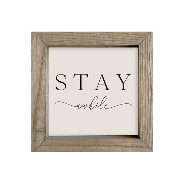 8x8 Thin Oak | Natural Canvas