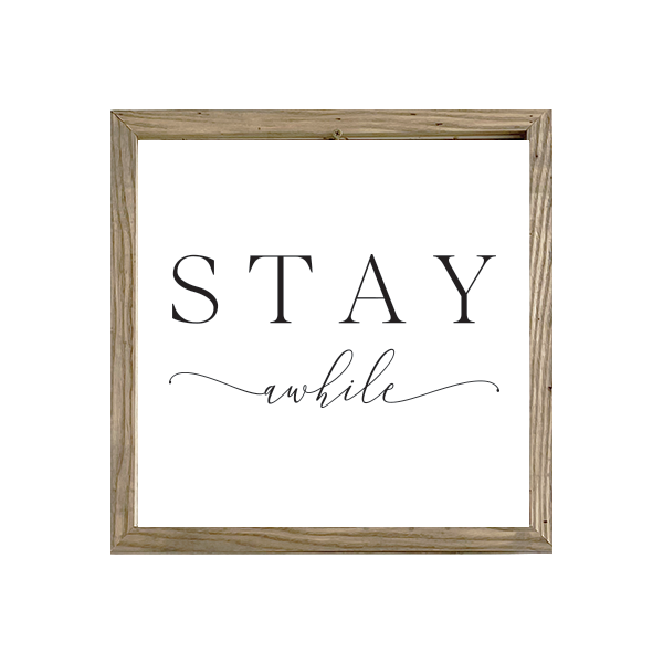 16x16 Thin Oak | White Canvas