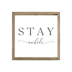 16x16 Thin Oak | White Canvas