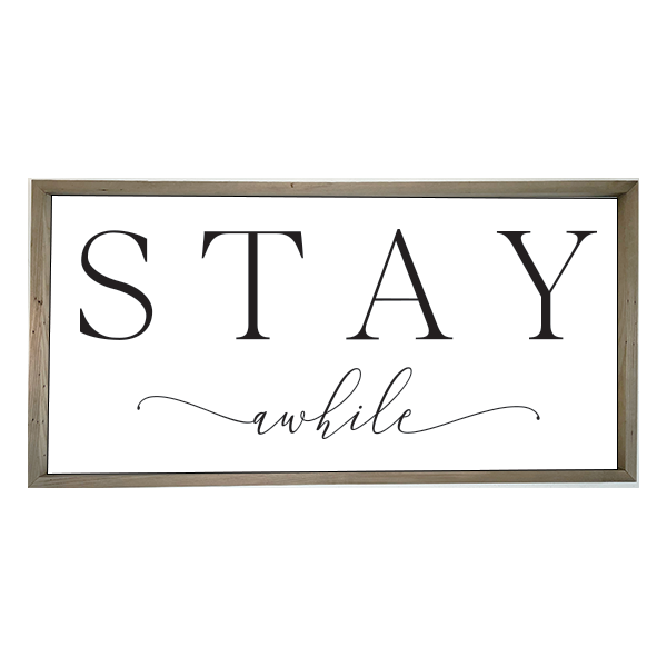 24x48 Thin Oak | White Canvas