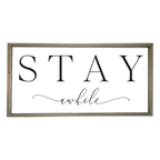 24x48 Thin Oak | White Canvas