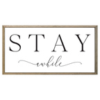 35x18 Thin Oak | White Canvas