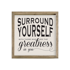 16x16 Thin Oak | Natural Canvas