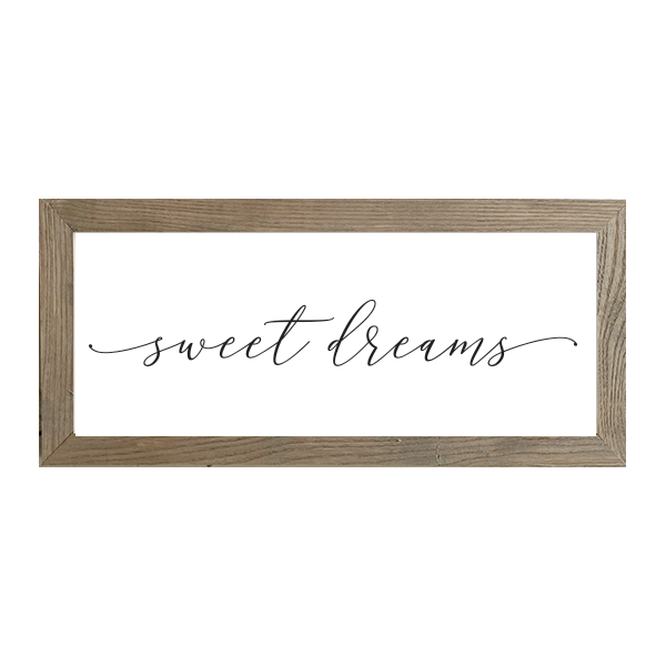 16x7 Thin Oak | White Canvas