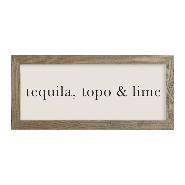 16X7 Thin Oak The Drink Collection