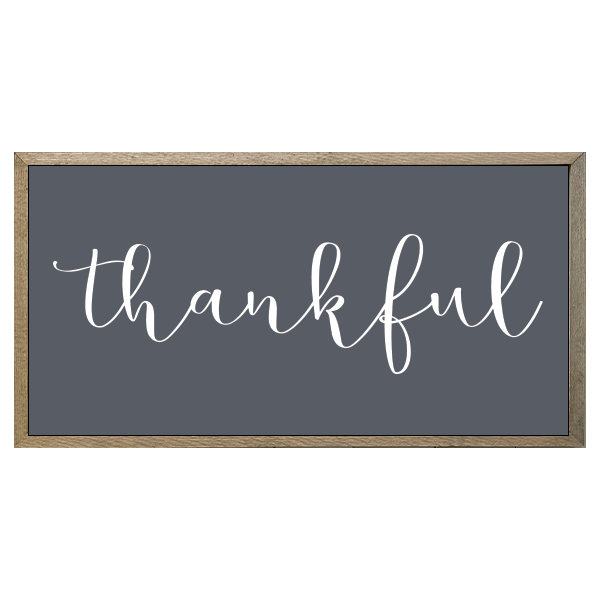 35x18 Thin Oak | Charcoal Canvas