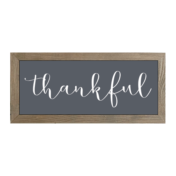 16x7 Thin Oak | Charcoal Canvas