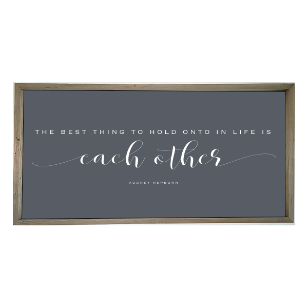 24x48 Thin Oak | Charcoal Canvas