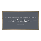 24x48 Thin Oak | Charcoal Canvas