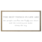 35x18 Thin Oak | White Canvas