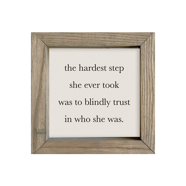 8x8 Thin Oak | Natural Canvas