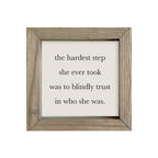 8x8 Thin Oak | Natural Canvas