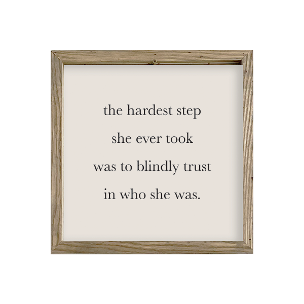 16x16 Thin Oak | Natural Canvas