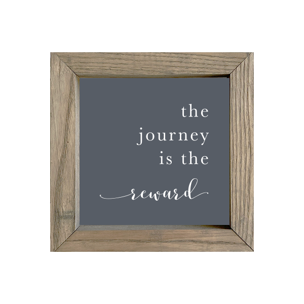 8x8 Thin Oak | Charcoal Canvas