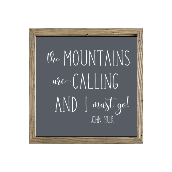 16x16 Thin Oak | Charcoal Canvas