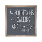 24x24 Thin Oak | Charcoal Canvas