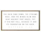 35x18 Thin Oak | White Canvas