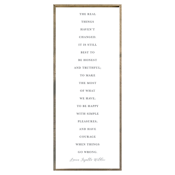 24x60 Thin Oak | Natural Canvas