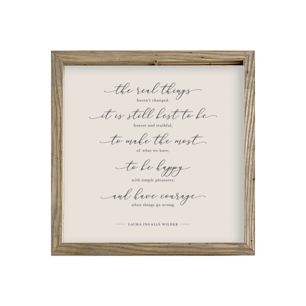 16x16 Thin Oak | Natural Canvas