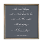 28x28 Thin Oak | Natural Canvas