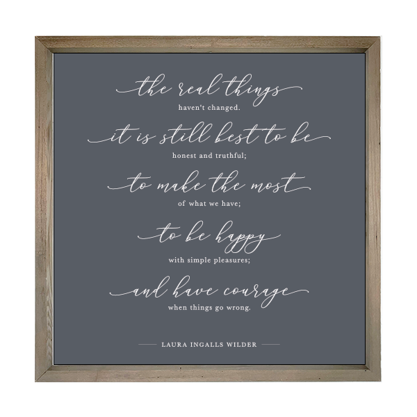 28x28 Thin Oak | Natural Canvas