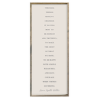 24x60 Thin Oak | Natural Canvas