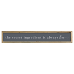 41x7 Thin Oak | Charcoal Canvas