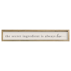 41x7 Thin Oak | Natural Canvas