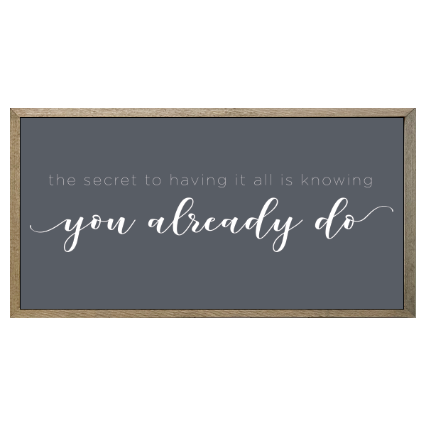 35x18 Thin Oak | Charcoal Canvas