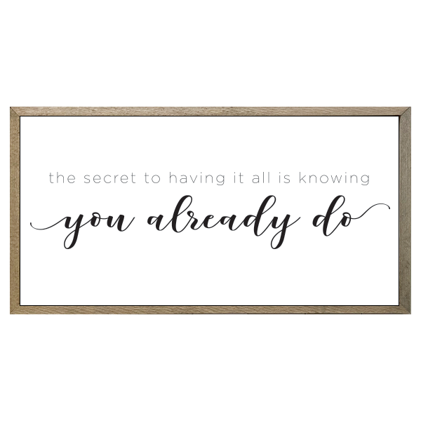 35x18 Thin Oak | White Canvas