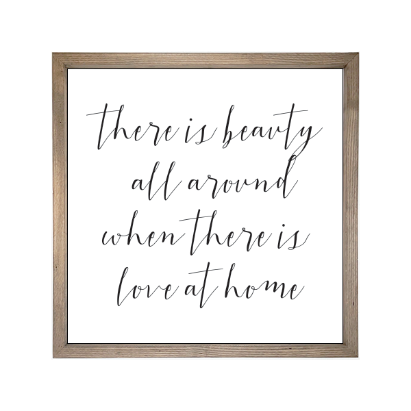 24x24 Thin Oak | White Canvas