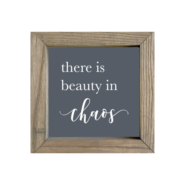 8x8 Thin Oak | Charcoal Canvas