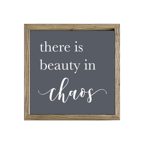 16x16 Thin Oak | Charcoal Canvas