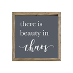 16x16 Thin Oak | Charcoal Canvas