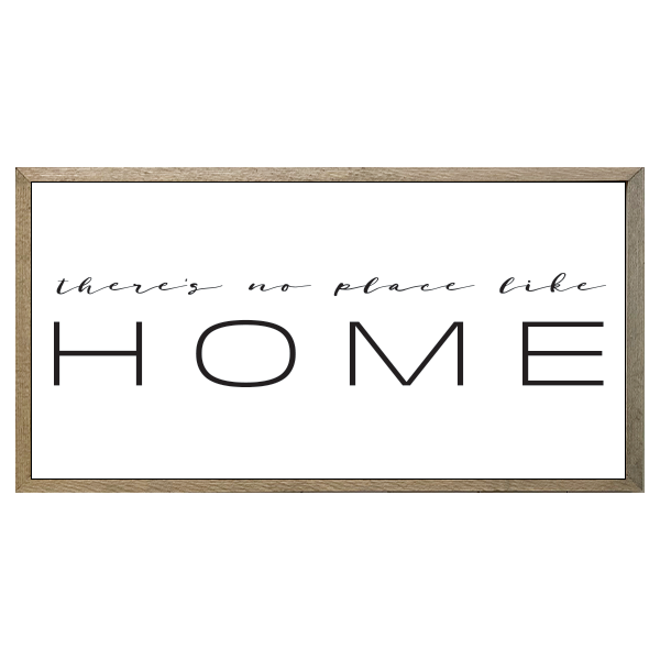 35x18 Thin Oak | White Canvas