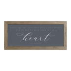 16x7 Thin Oak | Charcoal Canvas