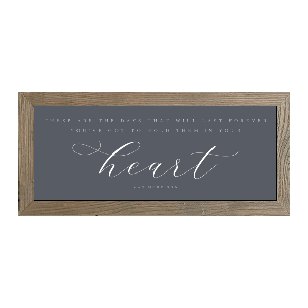 16x7 Thin Oak | Charcoal Canvas