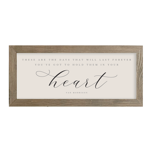 16x7 Thin Oak | Natural Canvas