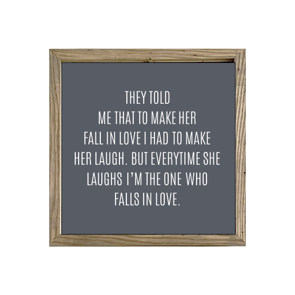 16x16 Thin Oak | Charcoal Canvas